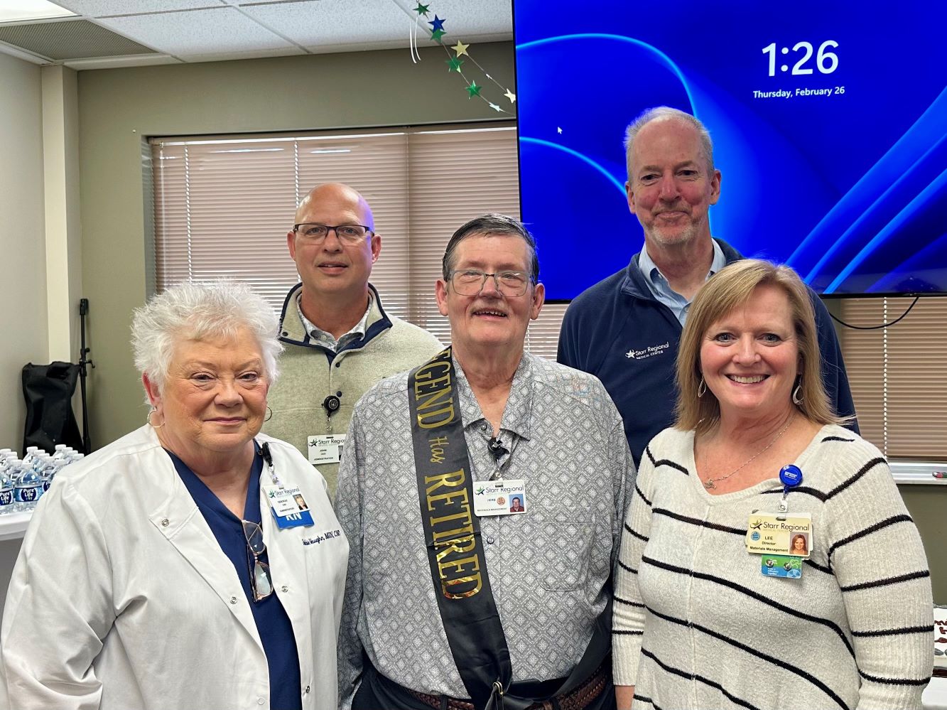 Starr Regional Medical Center Celebrates the Retirement of Herb Hoffman After 53 Years of Service