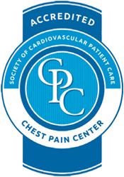 Accredited Chest Pain Center logo